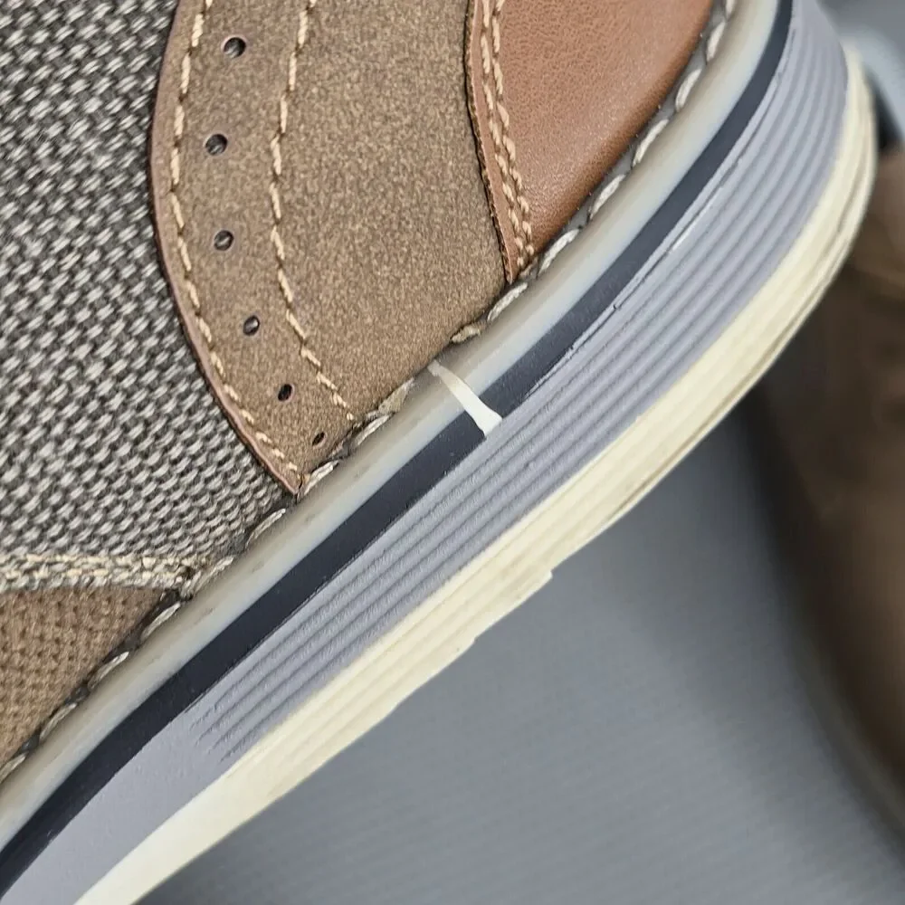 La Milano Mens 10M Italian Design A11902 Scott Brown‎ Dress Shoes